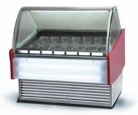 Gelato-Schaufenster